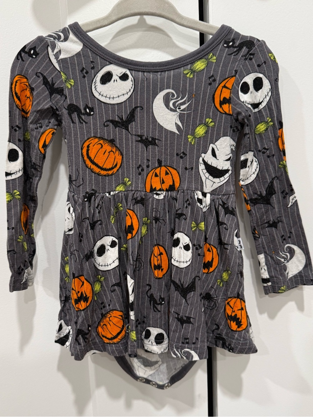 Little Sleepies Disney Nightmare Before Christmas Twirl Dress